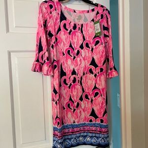 Lilly Pulitzer Sophie ruffle dress NWT “Via Amor”
